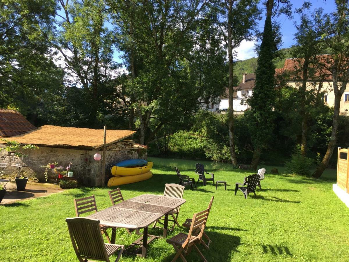 Gite Sur Loue Ornans Esterno foto