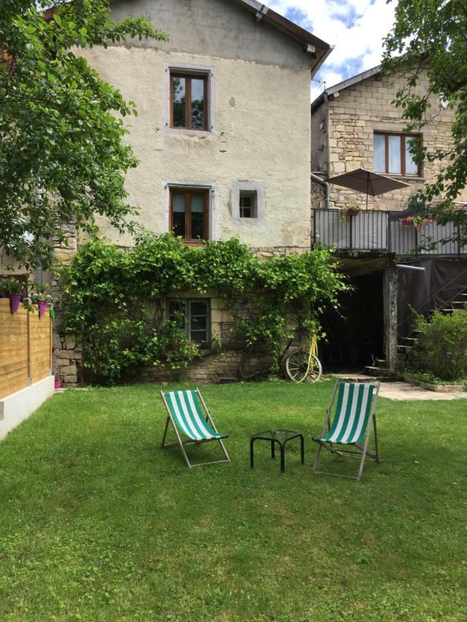 Gite Sur Loue Ornans Esterno foto