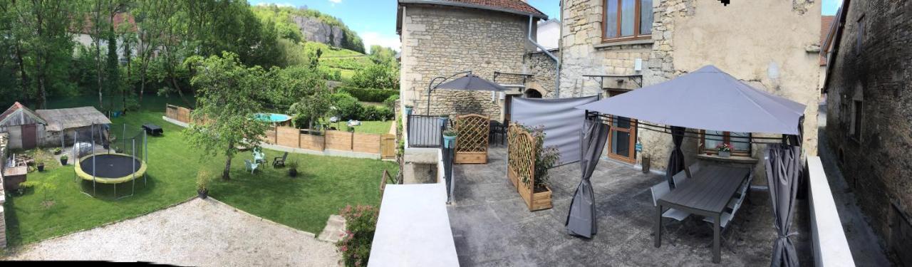 Gite Sur Loue Ornans Esterno foto