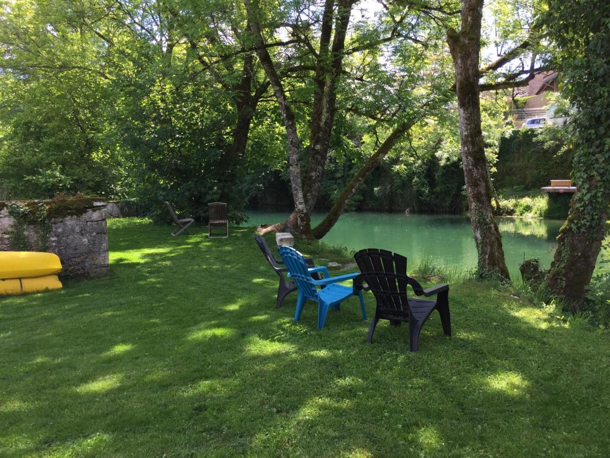 Gite Sur Loue Ornans Esterno foto